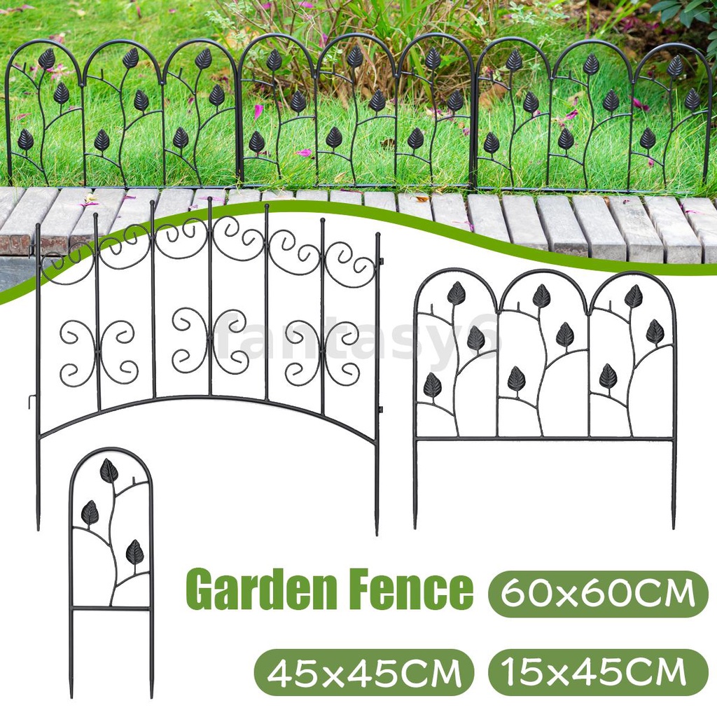 wrought-iron-garden-fence-garden-fence-decorative-garden-landscape-line