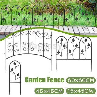 Wrought Iron Garden Fence Garden Fence Decorative Garden Landscape Line