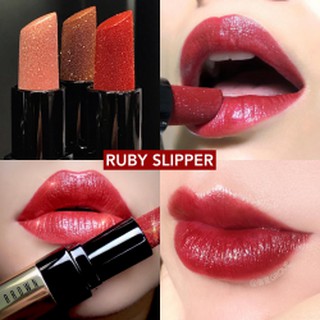 ขายเทลด 65% เลิกขาย BOBBI BROWN Luxe Jewel Lipstick #Ruby Slipper 4g.