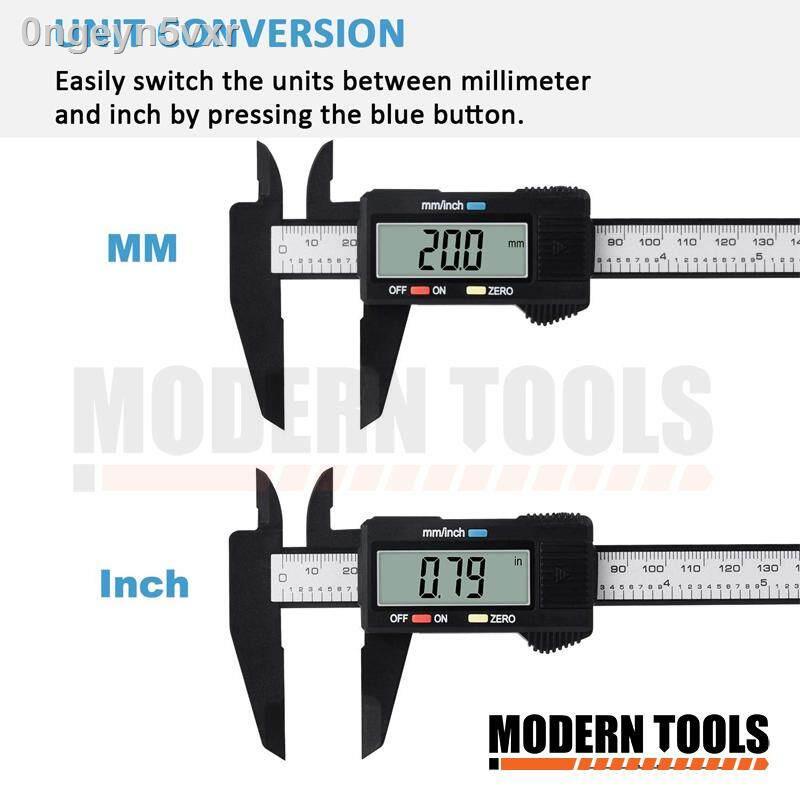 plastic-carbon-fiber-lcd-screen-display-electronic-digital-vernier-caliper-electronic-depth-gauge-with-depth-measure