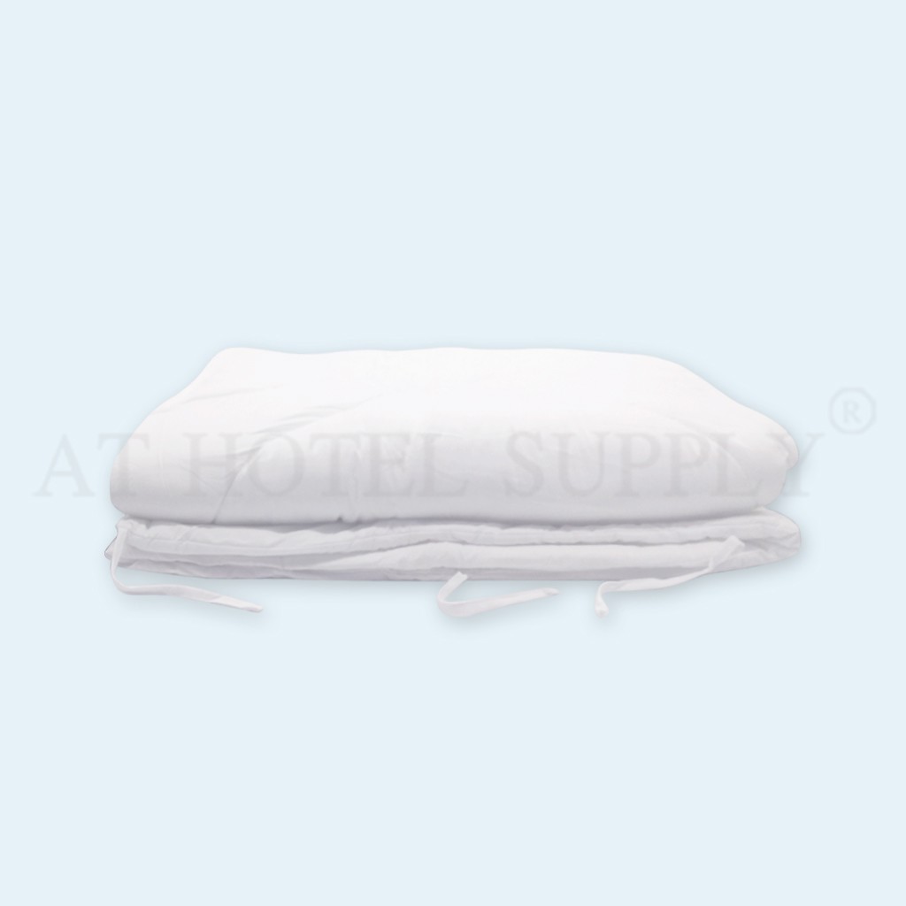 ภาพหน้าปกสินค้าAtHotelSupply ไส้ผ้านวม ใยโพลีเอสเตอร์ 200 กรัม 3.5 ฟุต,1 ผืน สำหรับโรงแรม รีสอร์ท สปา และห้องพักในอพาร์ทเม้นท์ จากร้าน athotelsupply บน Shopee