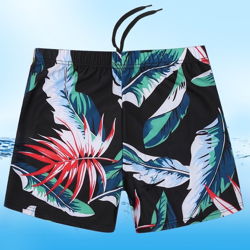 ภาพสินค้าพร้อมส่ง กางเกงว่ายน้ำบุรุษมีเชือกผูกXL-3XLนื้อผ้าลื่นใส่สบาย จากร้าน yibaidu_shop บน Shopee ภาพที่ 2