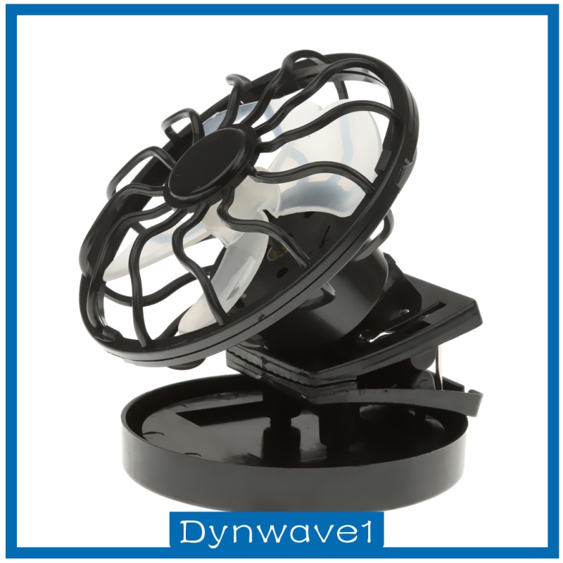 dynwave1-energy-saving-clip-on-solar-cell-fan-sun-power-energy-panel-cooling-black