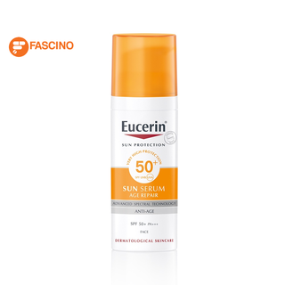 Eucerin Sun Anti Age SPF50+ 50ml (ยูเซอริน ครีมกันแดดสำหรับผิวหน้า เหมาะสำหรับผิวแห้ง ลดเลือนริ้วรอย บำรุงผิวหน้า)