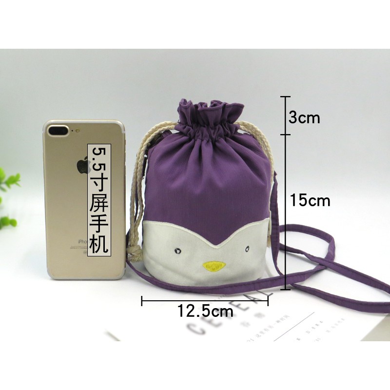กระเป๋าสะพายข้าง-ผ้าแคนวาส-ทรงบักเก็ต-ขนาดเล็ก-สไตล์เกาหลี-ใส่โทรศัพท์มือถือได้-สําหรับผู้หญิง
