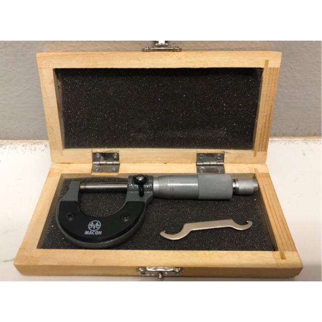 ไมโครมิเตอร์-0-25-mm-micrometer-macoh