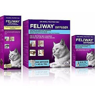 ภาพหน้าปกสินค้าFeliway ฟีโรโมนสังเคราะห์​ ลดอารมณ์ก้าวร้าว​​ ลดเครียด ที่เกี่ยวข้อง