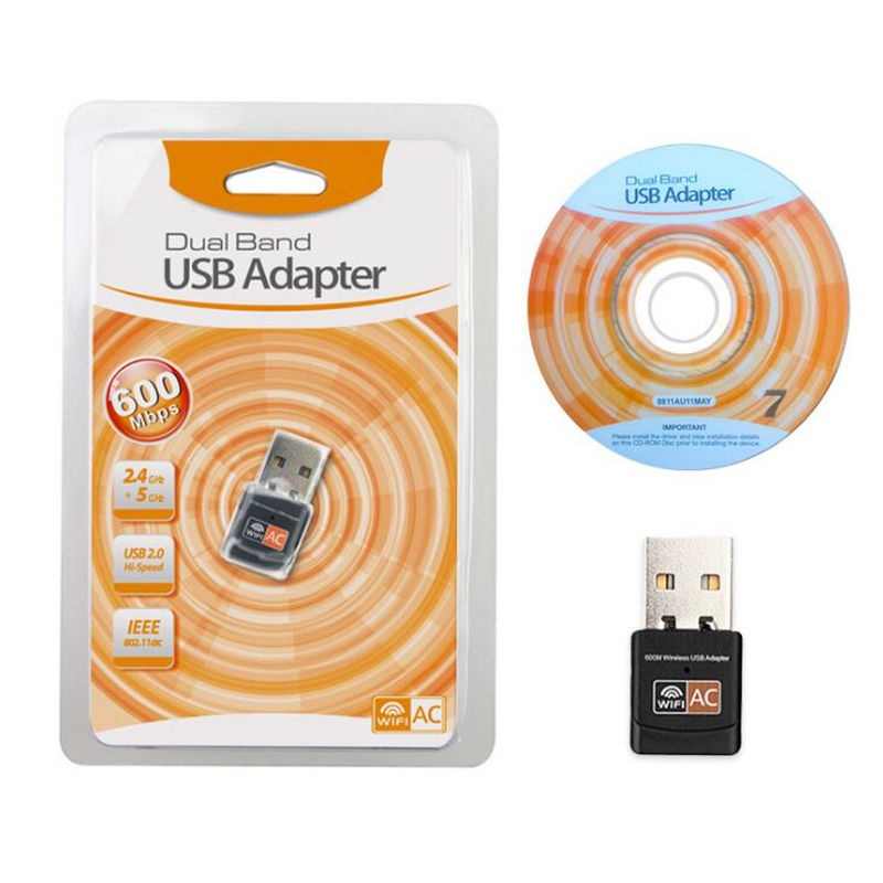 ภาพสินค้า(ส่งจากไทย) ตัวรับสัญญาณ ไวไฟ USB Wifi รับได้ทั้งความถี่ AC 2.4 GHz และ 5 GHz ตัวรับสัญญาณ wifi จากร้าน bank_thb บน Shopee ภาพที่ 8