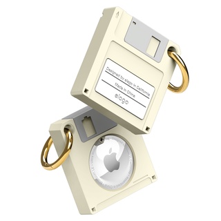 elago Floppy Disk Case for AirTag Case with Keychain เคสสำหรับใส่ AirTags ลิขสิทธิ์แท้จากตัวแทนจำหน่าย