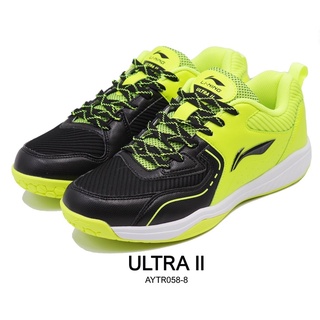 สินค้า รองเท้าแบดมินตัน Li Ning badminton Shoe : ULTRA II (AYTR058-8)