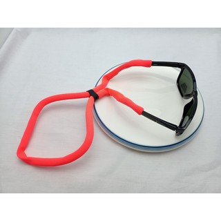 สายคล้องแว่นตา สายแบบผ้าไม่ยืด ปรับระดับได้ มียางโฟมลอยน้ำได้อยู่ข้างใน อุปกรณ์แว่นตา CS016