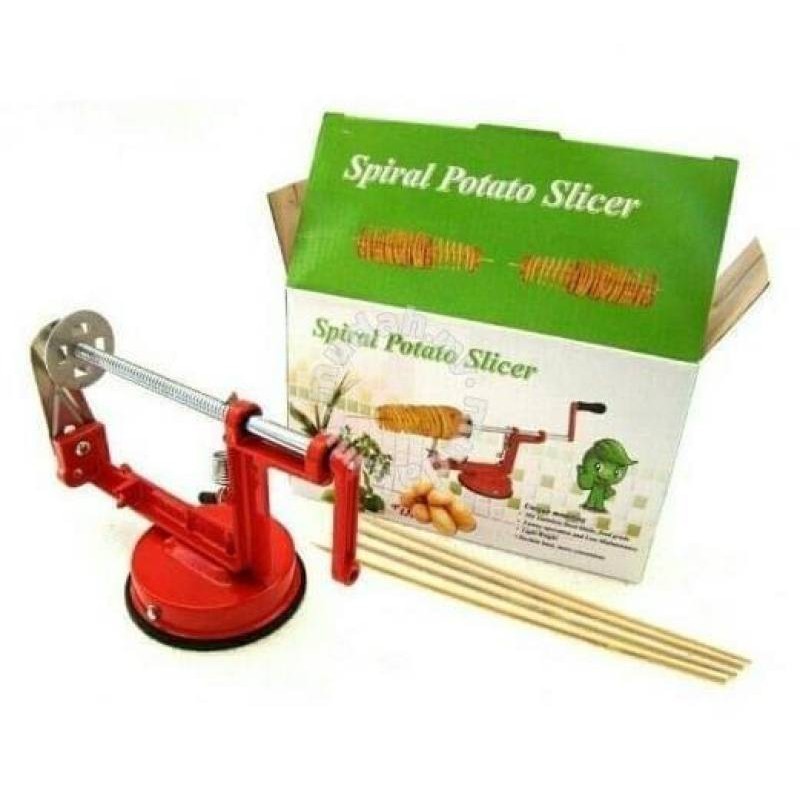 spiral-potato-slicer-เครื่องสไลด์-บิด-เกลียว-มันฝรั่ง-มืออาชีพ-ที่ทำมันฝรั่ง-มีดสไลด์