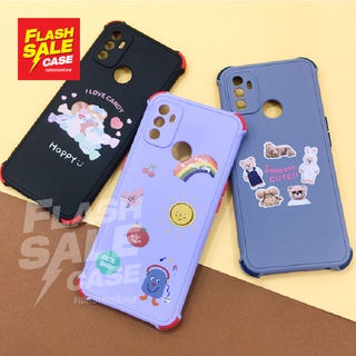 OPPO A16K A53 A76 A93 Reno 7Z(5G) เคสมือถือกันกระแทก เคสนิ่มTPU ซิลิโคน เคสกันเลนส์กล้อง