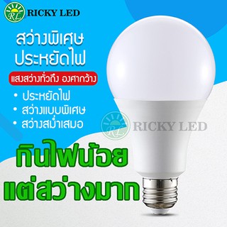 ภาพขนาดย่อของภาพหน้าปกสินค้าหลอดไฟ BLUB SLIM LED ใช้ไฟฟ้า220V ใช้ไฟบ้าน หลอดไฟขั้วเกลียว E27 แสงขาว Tenmeet จากร้าน rickyled บน Shopee