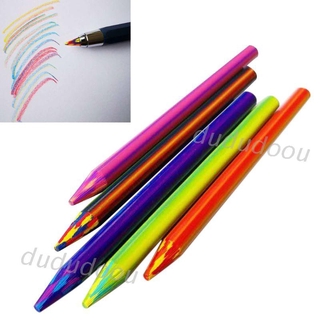 ( Pen - Stationery ) ดินสอสีรุ้งขนาด 5 . 6 มม . X 90 มม .
