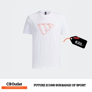 เสื้อยืดผู้ชาย โลโก้ปักนูน ADIDAS LOGO TEE GP0981