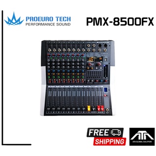 PROEUROTECH PMX-8500 PMX8500F 500วัตต์​ พาเวอร์มิกซ์ มิกซ์ มิกเซอร์ pmx-8500fx