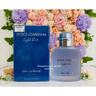 ( D&amp;G ) Dolce&amp;Gabbana Light Blue Intense  EDP 100 ml น้ำหอมแท้แบรนด์เนมเค้าเตอร์ห้าง❗️