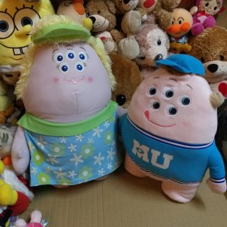 ตุ๊กตามอนสเตอร์ Monster inc Squishy & Ms. Squibbles 5 ตา