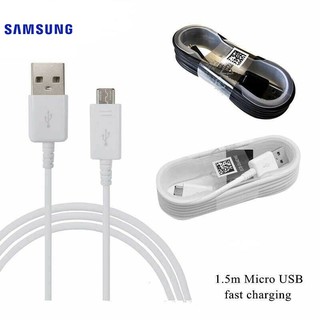 สายชาร์จ Micro Usb ยาว1.5 ม.ใช้สำหรับ samsung เช่นรุ่น S3,S4,S6,S7,Note2,Note4 รองรับการชาร์จด่วน ชาร์จไว