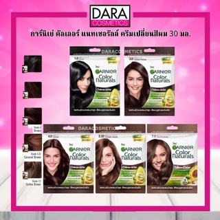 ภาพหน้าปกสินค้า✔ถูกกว่าห้าง✔Garnier Color naturals การ์นิเย่ คัลเลอร์ แนทเชอรัลล์ ครีมเปลี่ยนสีผม 30 มล. ของแท้ 100% DARA ที่เกี่ยวข้อง