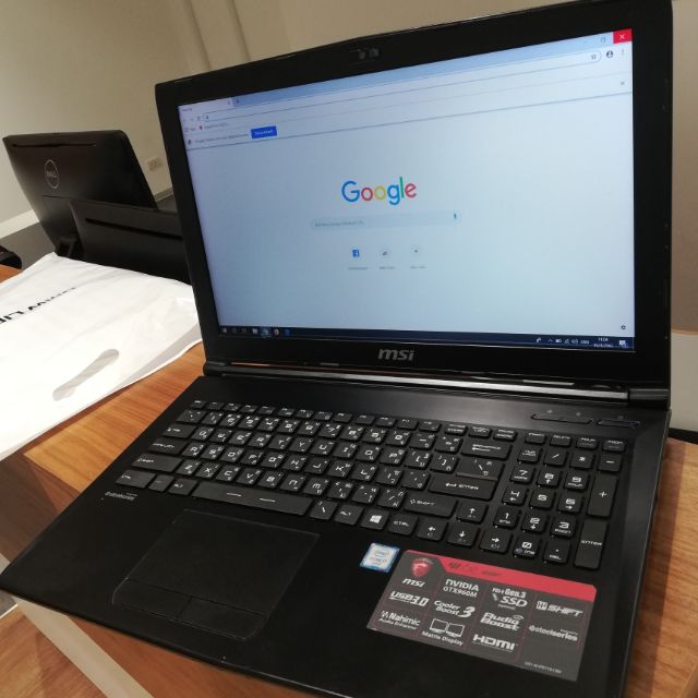 Dalle écran MSI GL62 6QF-1606XFR 15.6" FHD IPS - Remplacement Neuf - Garantie 1 An