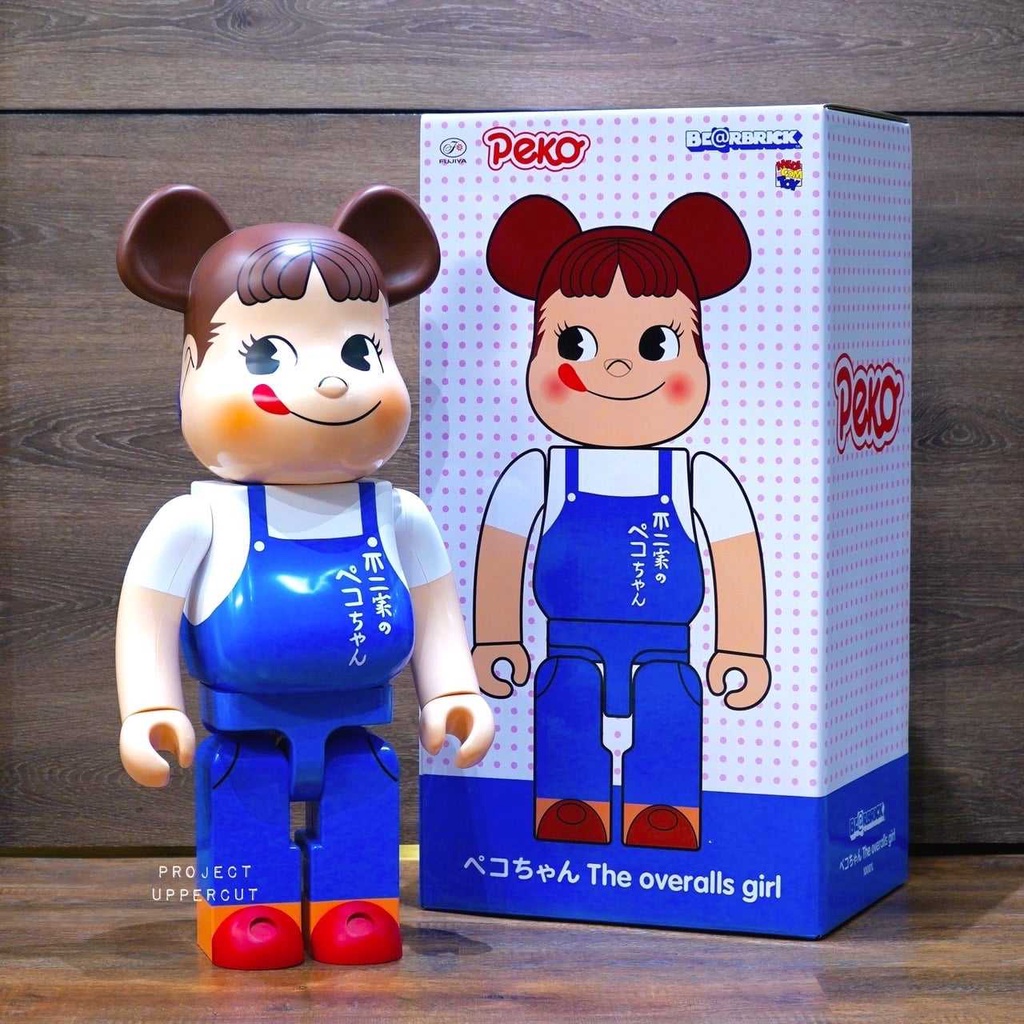 BE@RBRICK 1000% FUJIYA : The Overalls Girl Peko-Chan [New BE@RBRICK 1000% FUJIYA : The Overalls Girl Peko-Chan [New