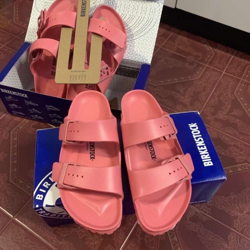 สีหายากมีอย่างละคู่-birkenstock-100-size38-39-ของแท้-จากช็อปสินค้ามาพร้อมกล่องของใหม่