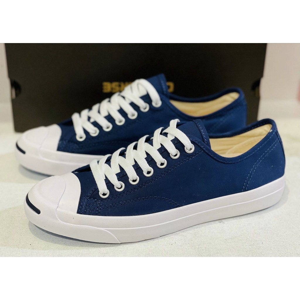 รองเท้าผ้าใบ-converes-jack-purcell-cp-ox-สีกรม-มีประกันสินค้า3เดือน-ภาพจากสินค้าจริงของทางร้าน-สินค้านำเข้าแท้100