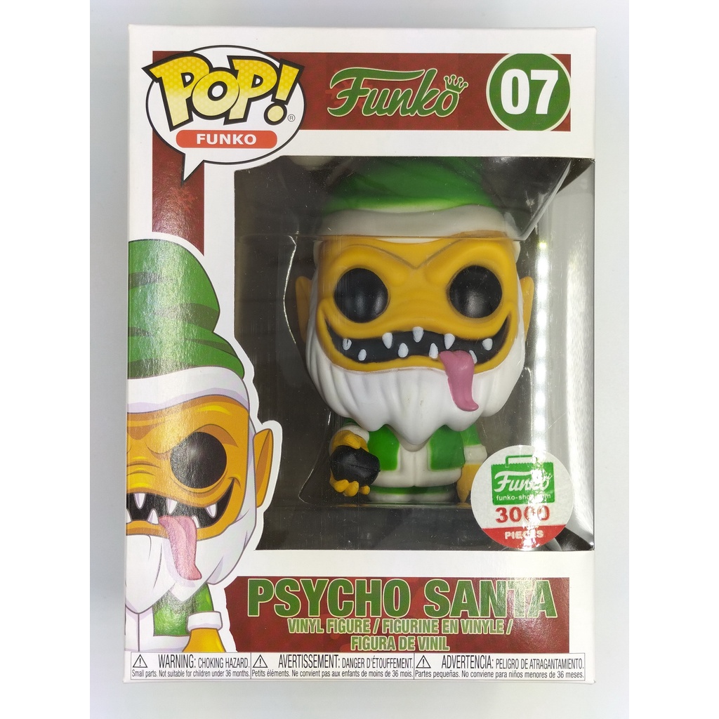 funko-pop-psycho-santa-green-hat-psycho-santa-07-กล่องมีตำหนินิดหน่อย