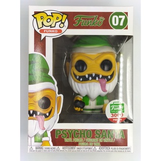 Funko Pop Psycho Santa - Green Hat Psycho Santa #07 (กล่องมีตำหนินิดหน่อย)