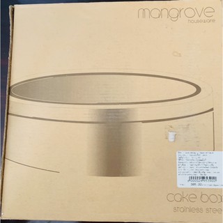 กล่องใส่อาหาร ทรงกลม มือ 1 Mangrove cake box