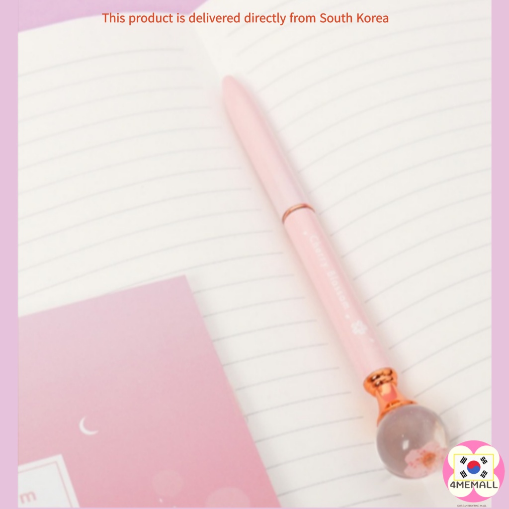 daiso-korea-spring-flower-decoration-metal-ballpoint-pen-1-0mm