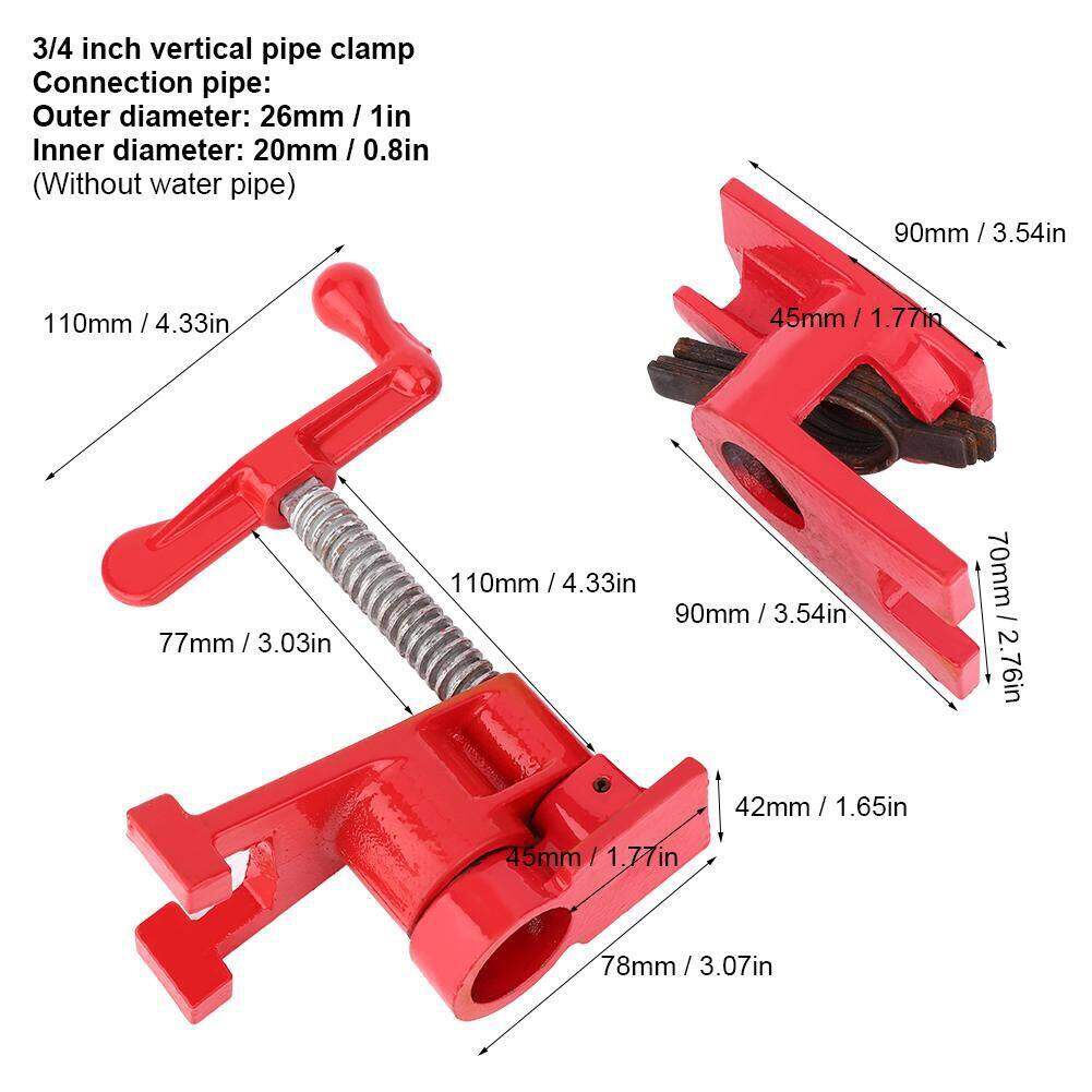 แคลมป์ช่างไม้-fixture-3-4-pipe-clamp-fixture-นิ้ว-pipe-clamp-hand-cranked-vertical