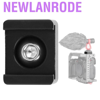 ภาพหน้าปกสินค้าNewlanrode Durable Cold Shoe Mount Adapter Bracket for Expanding Accessory Camera Cage Base ที่เกี่ยวข้อง