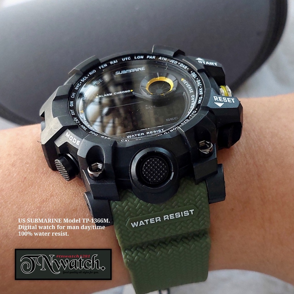 นาฬิกาข้อมือเด็ก-us-submarine-รุ่น-tp-1366m-นาฬิกาผู้ชายระบบดิจิตอลแสดงวันที่กันน้ำ100-พร้อมกล่อง