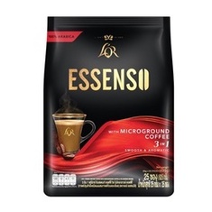 กาแฟลอร์-เอสเซนโซ่-กาแฟสำเร็จรูปผสมกาแฟคั่วบดละเอียด-lor-essenso-microgroud-coffee-แพ็ค-25-ซอง
