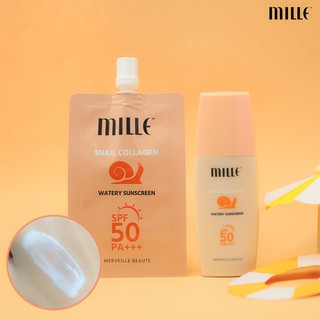 Mille snail Collagen Water Sunscreen SPF 50 PA+++ 6 g.