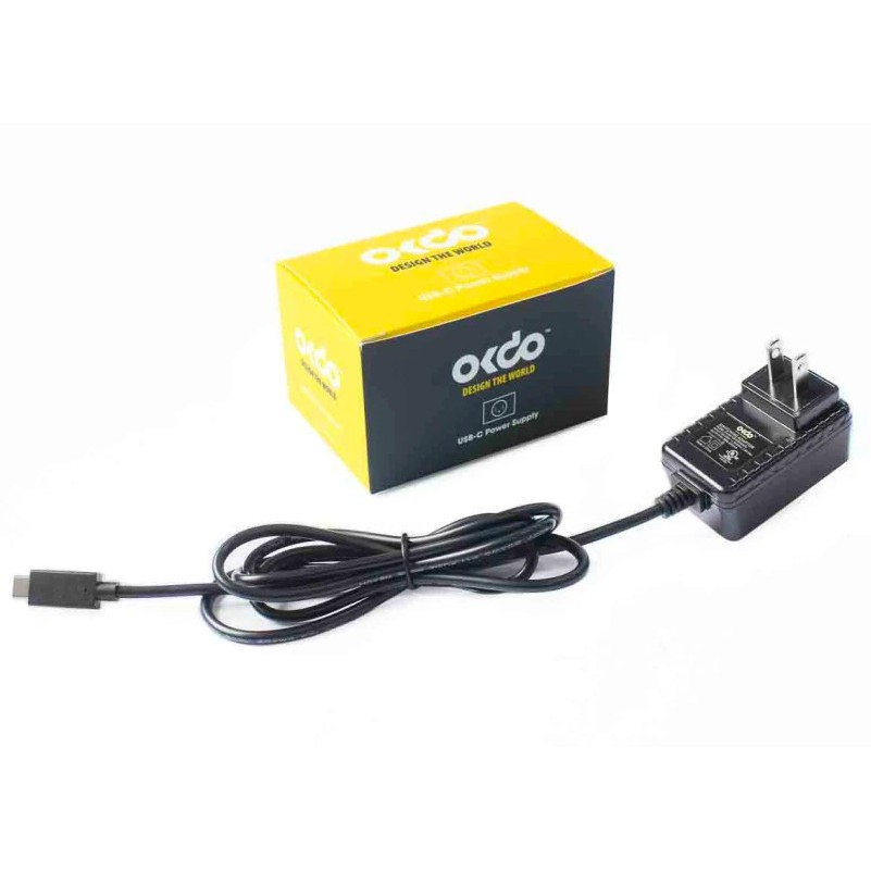 Raspberry Pi 4 Power Supply, USB Type C with US Plug (1.5m สาย ...