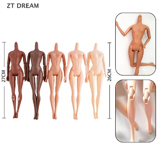 ภาพหน้าปกสินค้าZTD 11 Movable Joints African Doll Nude Body Black Skin Kids Pretty Girl Toy Gift 07 ที่เกี่ยวข้อง