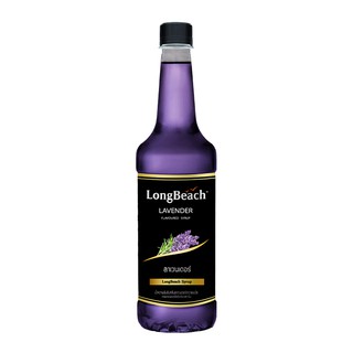 ลองบีชไซรัปลาเวนเดอร์ ขนาด 740 มล. LongBeach Lavender Syrup size 740 ml. รหัส 1139