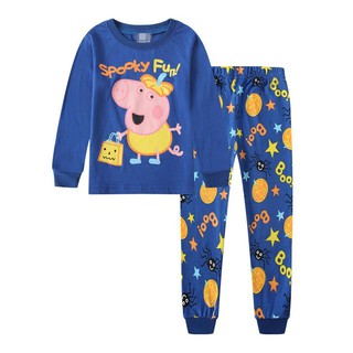 สินค้า BABYSTORY ชุดนอนแขนยาวลาย Peppa Pig สำหรับเด็ก 2-7 ปี