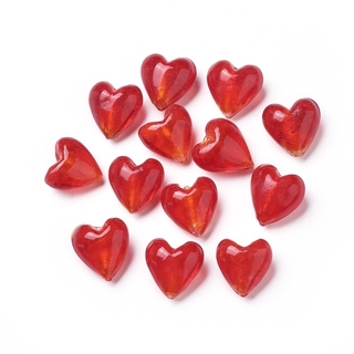 ภาพหน้าปกสินค้าลูกปัดรูปหัวใจสีแดง 20X20 X 13 มม . 10 ชิ้นสําหรับทําเครื่องประดับ ที่เกี่ยวข้อง