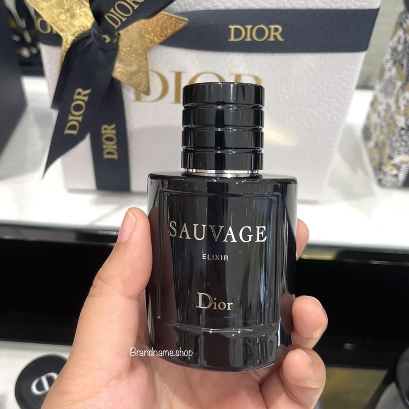 dior-sauvage-elixir-fragrance-60ml-แถมถุง-โบว์-ผลิตปี-2021-จากห้าง-central-ของแท้