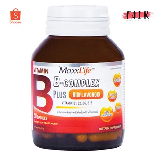 MaxxLife B Complex Plus Bioflavonoid แม็กซ์ไลฟ์ บี คอมเพล็กซ์ พลัส ไบโอฟลาโวนอยด์ [30 แคปซูล]