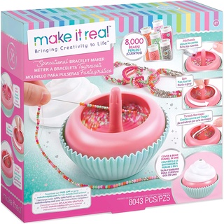 Make It Real - Sweet Swirls Spinsational Bracelet Maker Make It Real - Sweet Swirls Spinsational อุปกรณ์ทําสร้อยข้อมือ