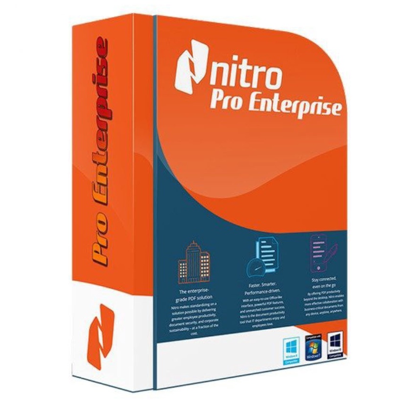 ภาพหน้าปกสินค้าNitro Pro 13.58.0.1180 Enterprise โปรแกรมแก้ไข PDF แปลงไฟล์ PDF