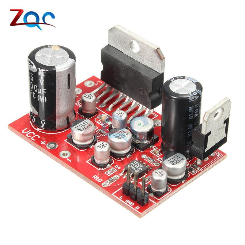 ภาพหน้าปกสินค้าบอร์ดขยายเสียงสเตอริโอDc 12 V Tda 7379 38 W + 38 W / Ad 828 Preamp Ne 5532 ที่เกี่ยวข้อง