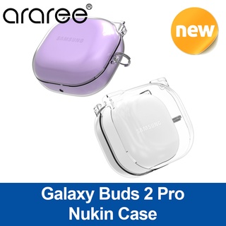 Araree Galaxy Buds 2 Pro NUKIN CLEAR Hard Case Clear Korea