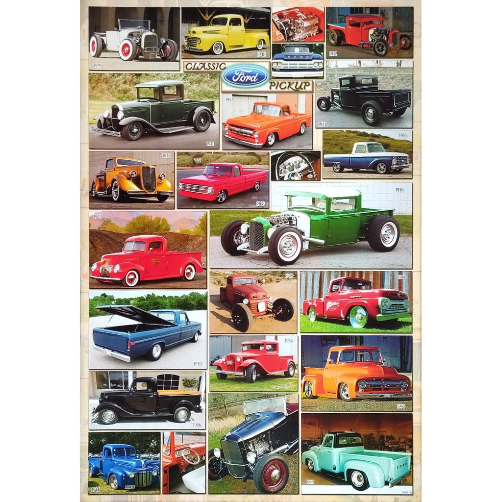 โปสเตอร์-รูปถ่าย-รถยนต์-รถกระบะ-ฟอร์ด-ford-pickup-classic-poster-24-x35-inch-ford-trucks